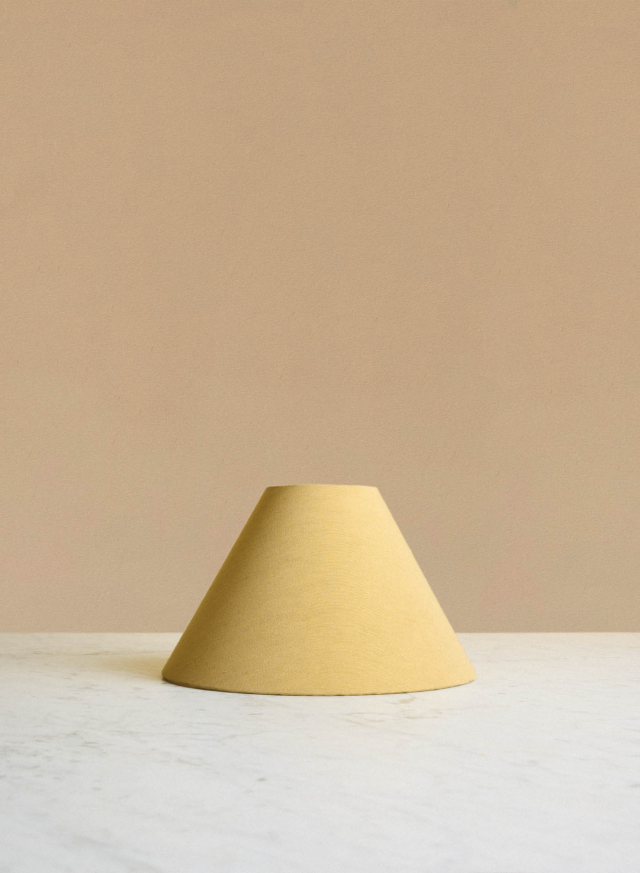 Lampskärm Cono Piccolo Venedig Ljusgul