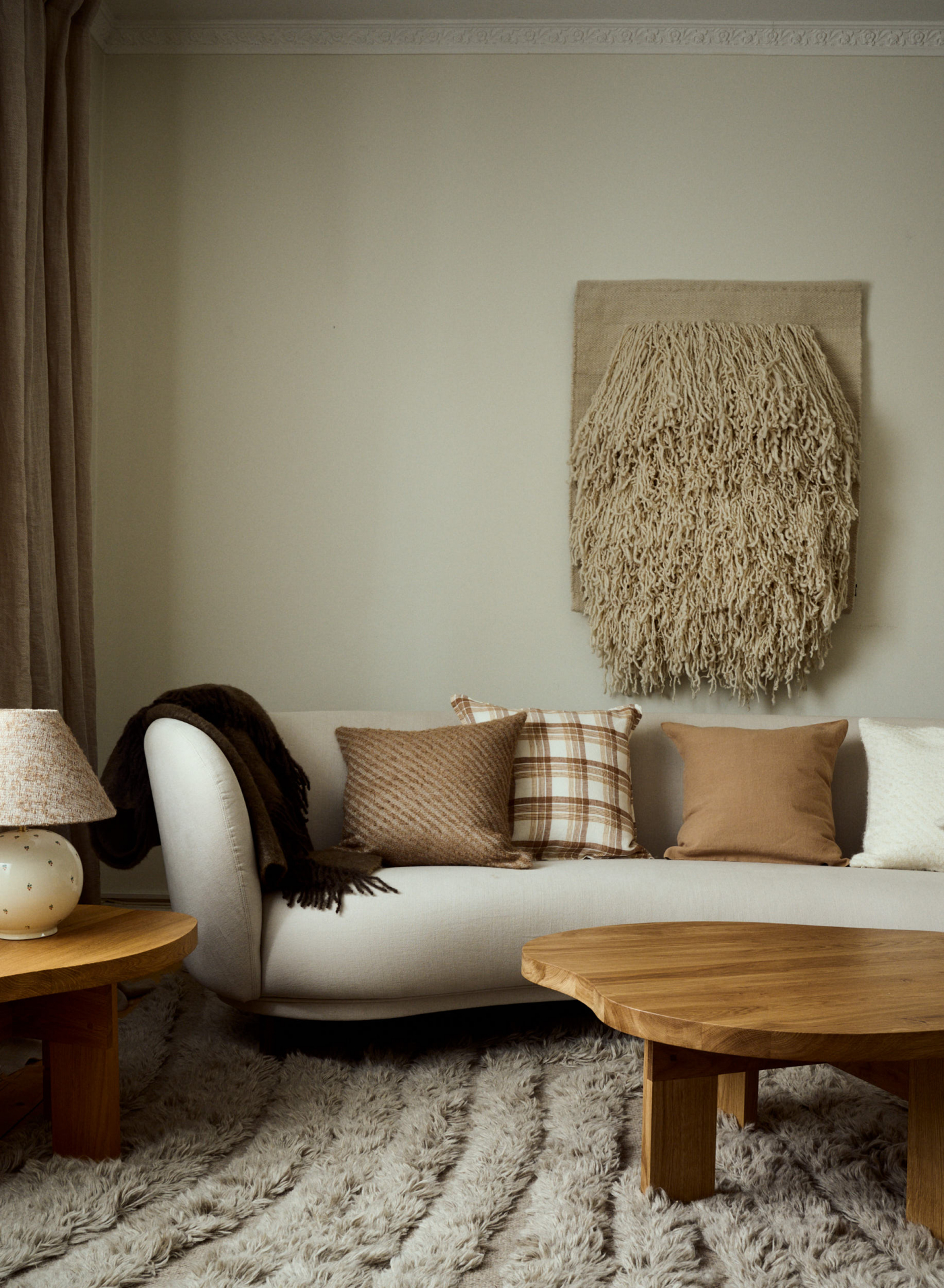 Prydnadskudde 50x50 Brera Brown